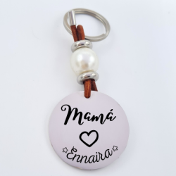 Llavero de acero, grabado personalizado día de la madre | Dcorazon