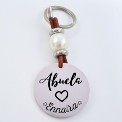 Llavero de acero, grabado personalizado día de la madre | Dcorazon