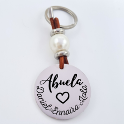 Llavero de acero, grabado personalizado día de la madre | Dcorazon