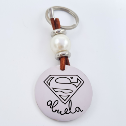 Llavero de acero, grabado personalizado día de la madre | Dcorazon