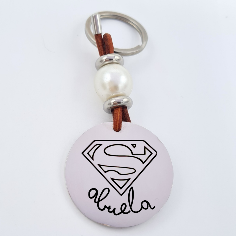 Llavero de acero, grabado personalizado día de la madre | Dcorazon