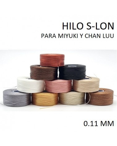 Hilo S-LON bobina de 70m y 0,11 mm de grosor. Nueva colecci├│n de colores.