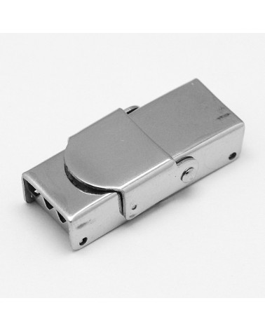 Cierre de seguridad de 25x13 mm. de acero inoxidable | Creasentidos