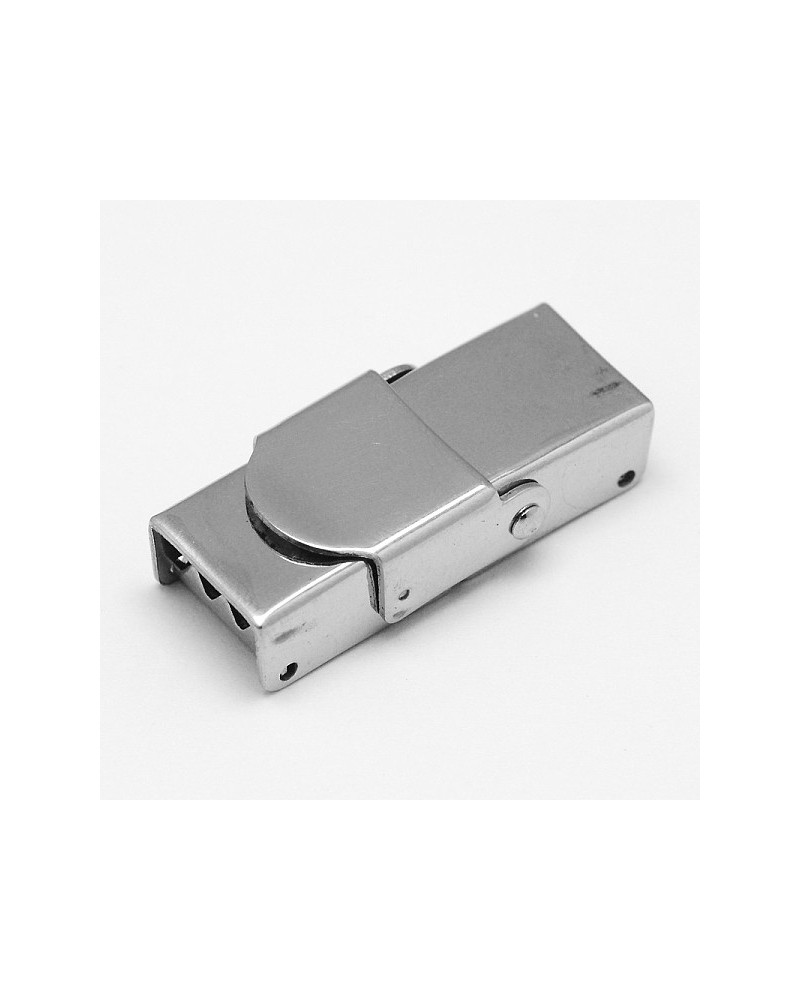 Cierre de seguridad de 25x13 mm. de acero inoxidable | Creasentidos