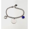Pulsera ANDANA, cadena redonda con adornos, ajustable | Dcorazon