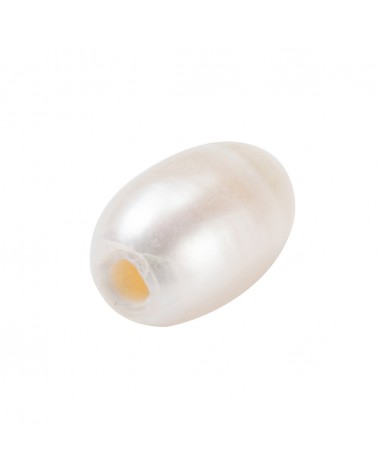 Perlas de agua dulce cultivadas barrocas, 7~10x7~8mm, hueco 1.8~2mm (1pc).