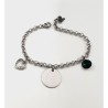 Pulsera ANDANA, cadena redonda con adornos, ajustable | Dcorazon