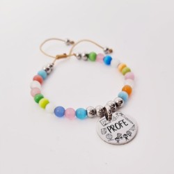 Regalos para profesores, fin de curso, pulsera alegre | Dcorazón