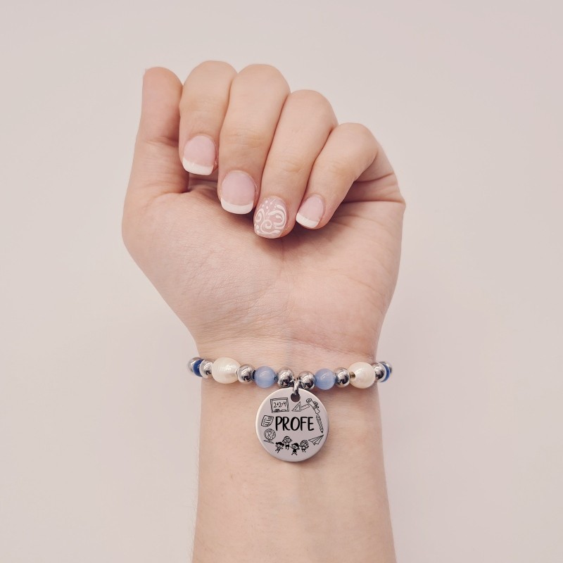 Regalos para profesores, fin de curso, pulsera alegre | Dcorazón