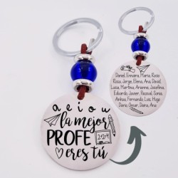 Llavero grabado personalizado regalos para profesores | Dcorazon