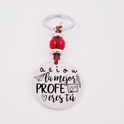 Llavero grabado personalizado regalos para profesores | Dcorazon