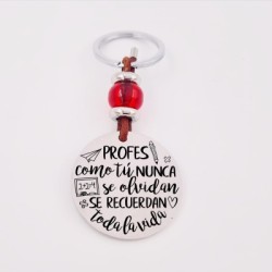 Llavero grabado personalizado regalos para profesores | Dcorazon