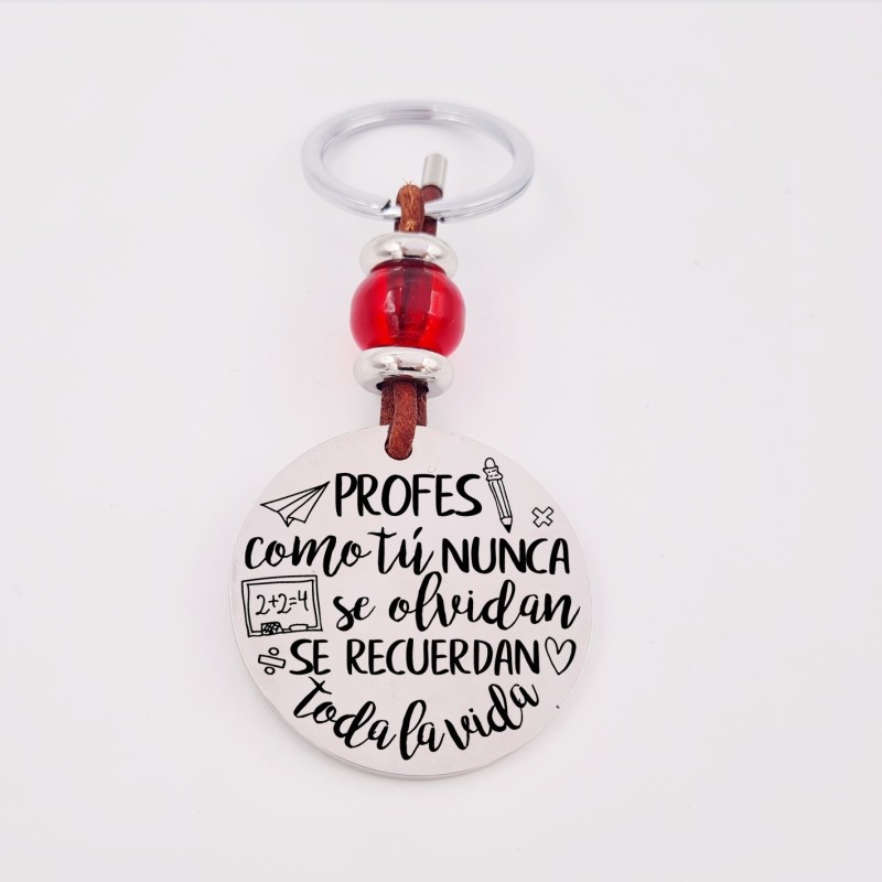 Llavero grabado personalizado regalos para profesores | Dcorazon