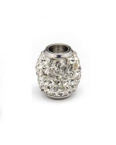 Cierre magn├®tico rhinestone de acero inoxidable (1pc).