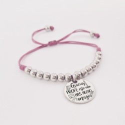 Regalos para profesores, fin de curso, pulsera alegre | Dcorazón