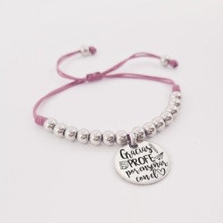 Regalos para profesores, fin de curso, pulsera alegre | Dcorazón