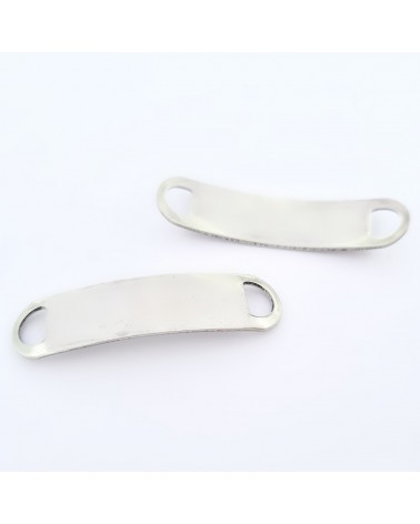 Conector para pulsera de acero inoxidable para grabar | Creasentidos