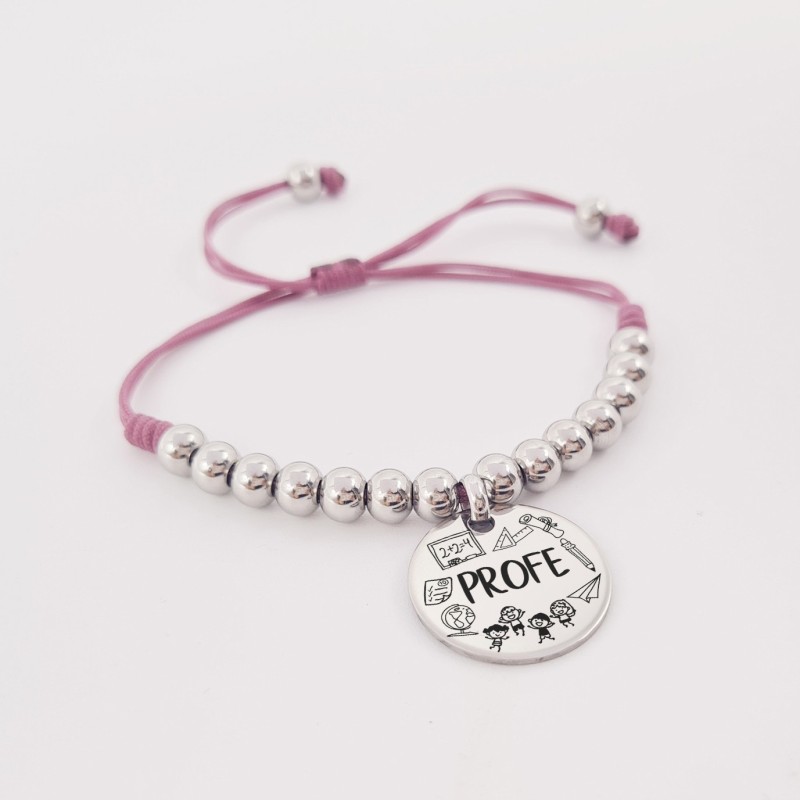 Regalos para profesores, fin de curso, pulsera alegre | Dcorazón