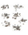 Arandelas de 3 a 7mm. 5 gramos. Acero inoxidable.