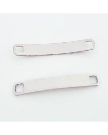 Conector para pulsera de acero inoxidable para grabar | Creasentidos
