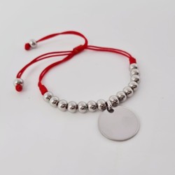 Pulsera BRISA en acero con ágatas, nácar y perla barroca | Dcorazon