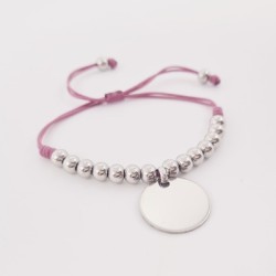 Pulsera BRISA en acero con ágatas, nácar y perla barroca | Dcorazon