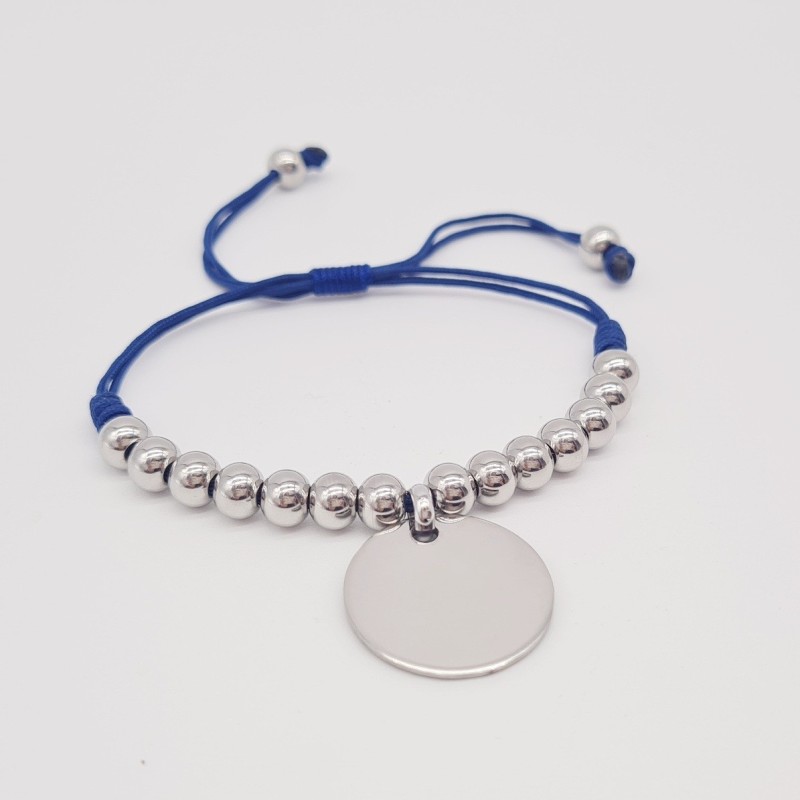 Pulsera BRISA en acero con ágatas, nácar y perla barroca | Dcorazon