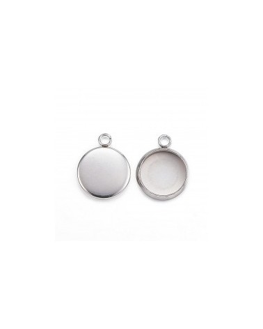 Camafeo circular 15x12mm, para colgar | Creasentidos.es