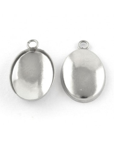 Camafeo ovalado 17x10.5mm, para colgar | Creasentidos.es