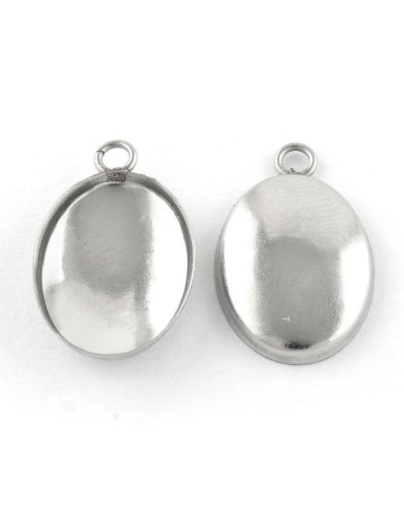 Camafeo ovalado 17x10.5mm, para colgar | Creasentidos.es