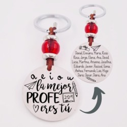 KIT Regalo PROFES con llavero, medalla, diploma y pin | Dcorazon