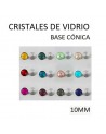 Cristal circular para camafeo, para colgar | Creasentidos.es