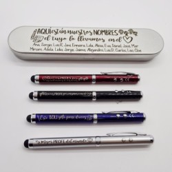 KIT Regalo PROFES con bolígrafo, medalla, diploma y pin | Dcorazon