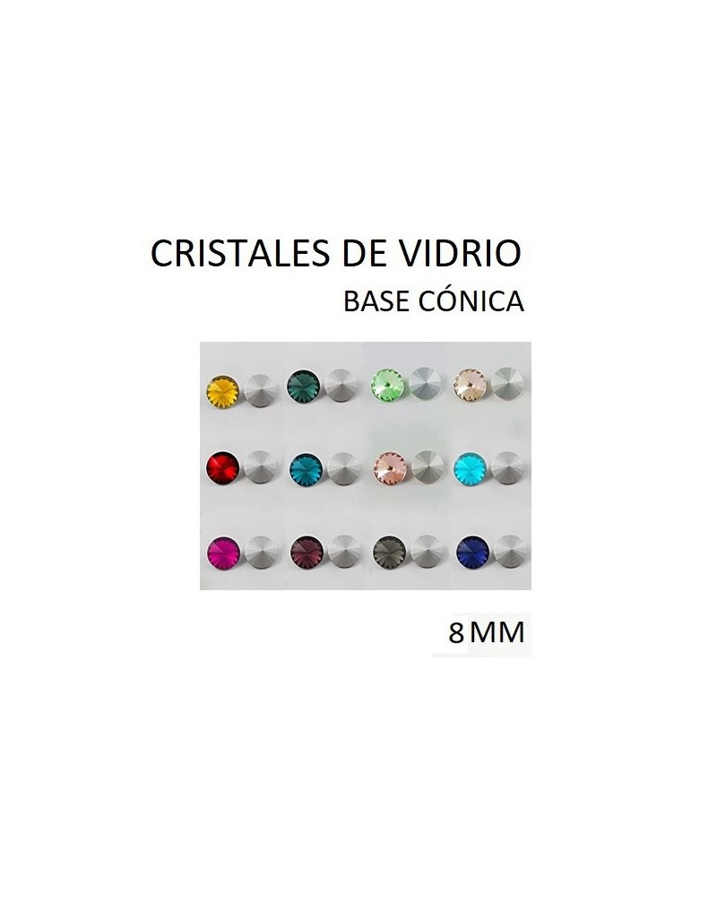 Cristal circular para camafeo, para colgar | Creasentidos.es