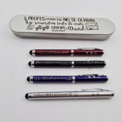 KIT Regalo PROFES con boli, medalla, diploma y pin | Dcorazon