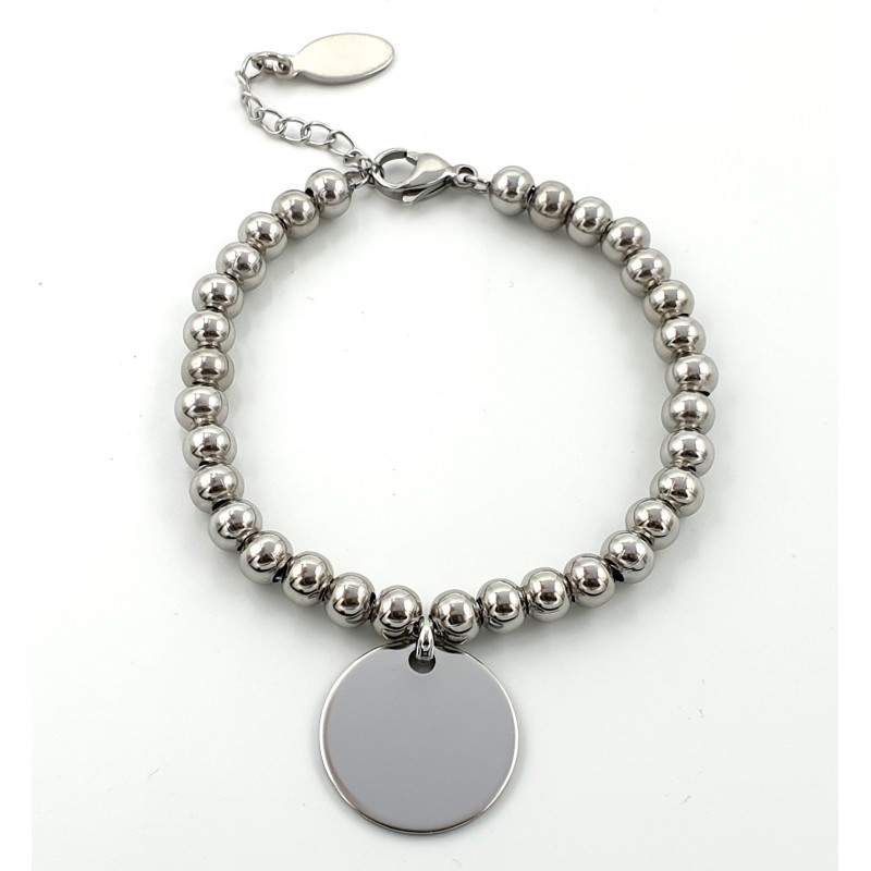 Pulsera PETANCA, de acero inoxidable, adaptable y elegante | Dcorazon