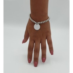 Pulsera PETANCA, de acero inoxidable, adaptable y elegante | Dcorazon