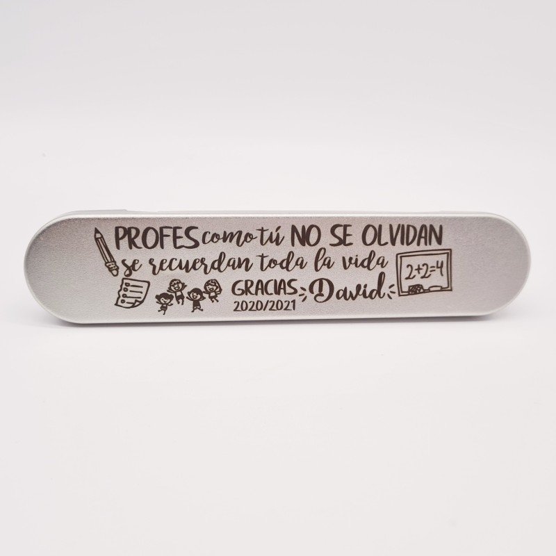 Regalos para profesores 2021 bolígrafo personalizado | Dcorazon