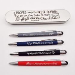 Regalos para profesores 2021 bolígrafo personalizado | Dcorazon