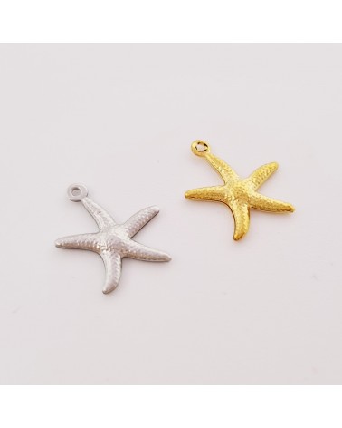 Abalorio estrella de mar de acero inoxidable | Creasentidos.es