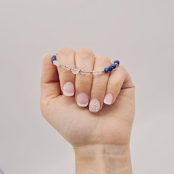 Pulsera protectora, combinación de piedras energéticas, ajustable para todas las tallas, acero inoxidable.