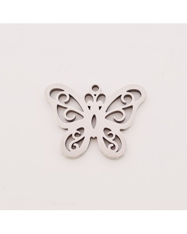 Mariposa labrada de acero, para colgar| Creasentidos.es