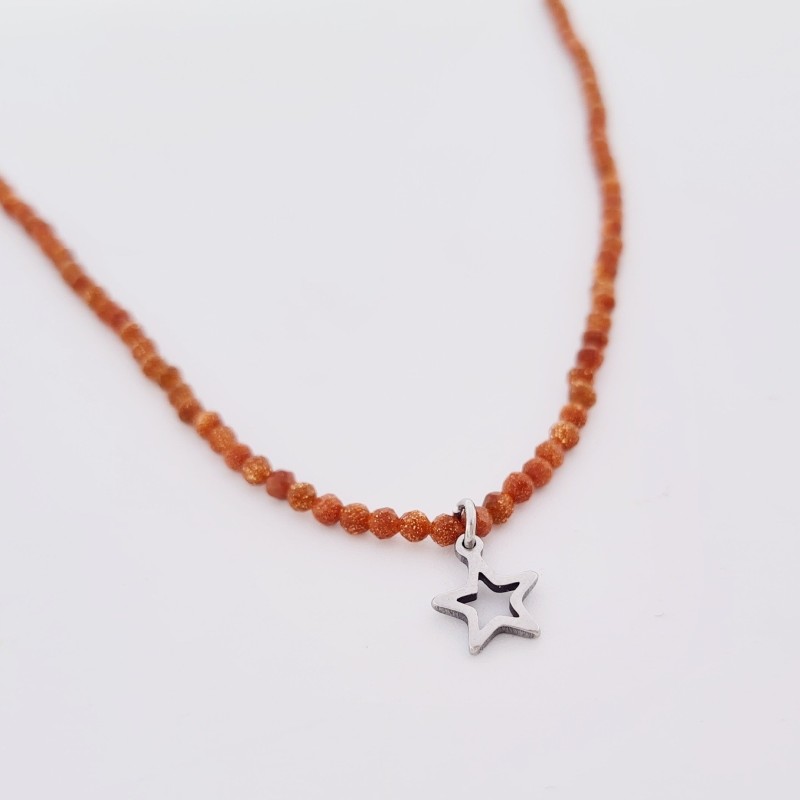 Gargantilla de piedras semipreciosas tamaño mini | Dcorazon