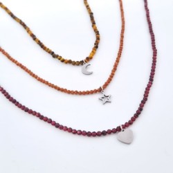 Gargantilla de piedras semipreciosas tamaño mini | Dcorazon