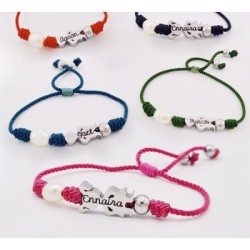 Pulsera modelo niño o niña con el nombre |Dcorazon