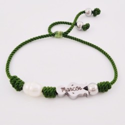 Pulsera modelo niño o niña con el nombre |Dcorazon