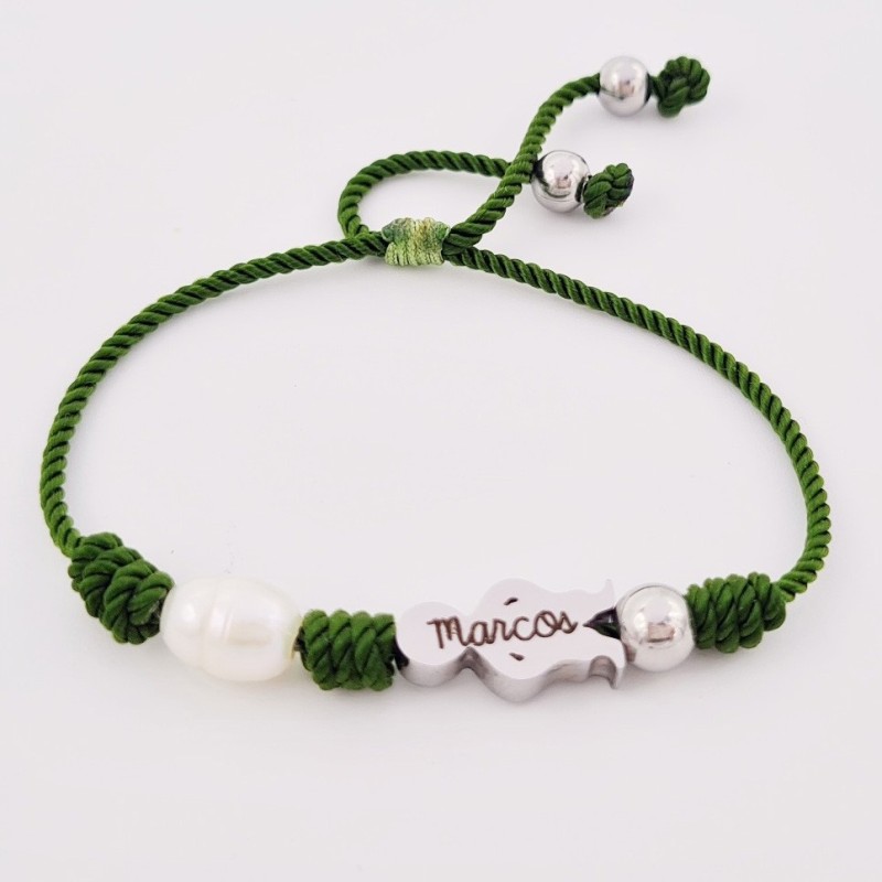 Pulsera modelo niño o niña con el nombre |Dcorazon