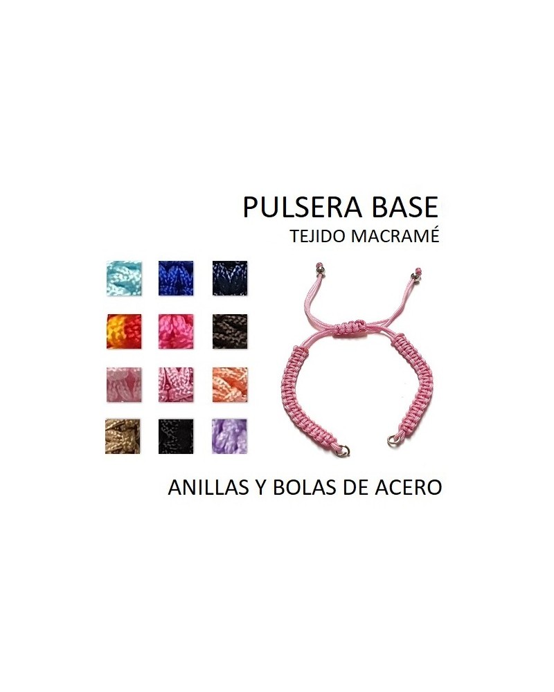 Pulsera de macram├® ajustable | Creasentidos.es