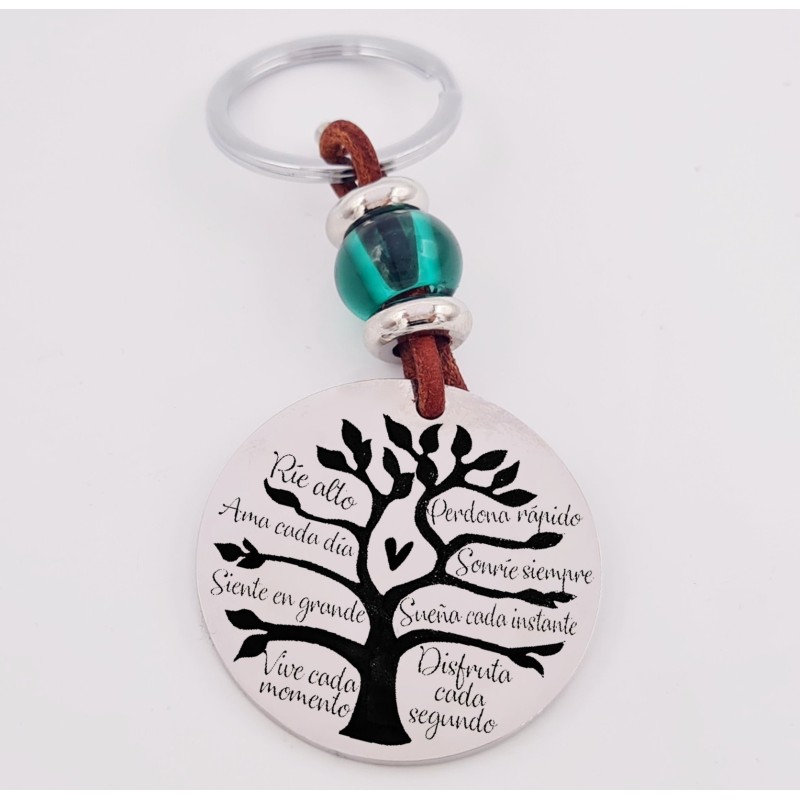 Llavero de los deseos, árbol de la vida | Dcorazon