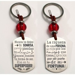 Llaveros con frases bonitas | Dcorazon